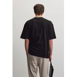 PEGADOR SIGNAR SLUB TERRY OVERSIZED Ανδρικό Κοντομάνικο - Μαύρο