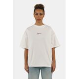 PEGADOR MANAROLA HEAVY OVERSIZED Γυναικείο Κοντομάνικο - Εκρού