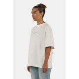 PEGADOR MANAROLA HEAVY OVERSIZED Γυναικείο Κοντομάνικο - Εκρού