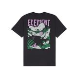 ELEMENT LAKESIDE Ανδρικό Κοντομάνικο - Μαύρο