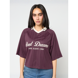Karl Kani OG SHADOW PINSTRIPE SOCCER JERSEY Γυναικείο - Μπορντό