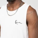 KARL KANI SIGNATURE RIB Ανδρικό Αμάνικο - Λευκό