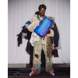 SPRAYGROUNDSHARK CENTRAL ALL STAR (BLUE IRIDESCENT) Τσάντα Πλάτης