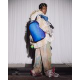 SPRAYGROUNDSHARK CENTRAL ALL STAR (BLUE IRIDESCENT) Τσάντα Πλάτης