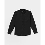 VOLCOM CADEN SOLID Ανδρικό Πουκάμισο - Μαύρο