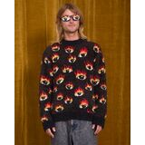 VOLCOM OZZY EYES Ανδρικό Πουλόβερ - Μαύρο