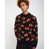 VOLCOM OZZY EYES Ανδρικό Πουλόβερ - Μαύρο