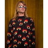 VOLCOM OZZY EYES Ανδρικό Πουλόβερ - Μαύρο