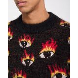 VOLCOM OZZY EYES Ανδρικό Πουλόβερ - Μαύρο