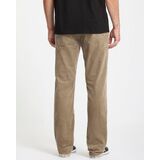VOLCOM SOLVER Ανδρικό Κοτλέ Παντελόνι - Κρεμ
