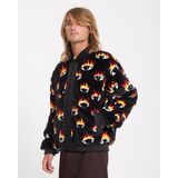VOLCOM OZZY REVERSIBLE BOMBER Ανδρικό Μπουφάν - Μαύρο