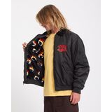 VOLCOM OZZY REVERSIBLE BOMBER Ανδρικό Μπουφάν - Μαύρο