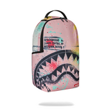 SPRAYGROUND SHARK CENTRAL STENCIL LAB Τσάντα Πλάτης