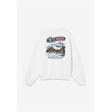 KAOTIKO CREW OVERSIZE LUXURY VACATION Ανδρικό Φούτερ - Λευκό
