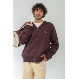 KAOTIKO CARDIGAN SNAKE Ανδρική Ζακέτα - Καφέ