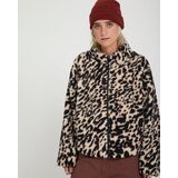VOLCOM WYLDING OUT SHERPA Γυναικεία Ζακέτα- Λεοπάρ