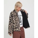 VOLCOM WYLDING OUT SHERPA Γυναικεία Ζακέτα- Λεοπάρ
