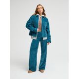 ROXY CHILLED OUT WASHED CORDUROY Γυναικεία Ζακέτα - Πετρόλ