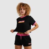 Ellesse Filide Crop Top Κοντομάνικο - Μαύρο