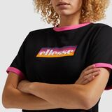 Ellesse Filide Crop Top Κοντομάνικο - Μαύρο