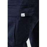 REEL - REFLEX RIB CARGO Ανδρικό Παντελόνι - Navy Μπλε