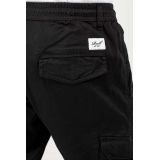 REEL - REFLEX RIB CARGO Ανδρικό Παντελόνι - Μαύρο