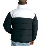 KARL KANI - RETRO ESSENTIAL PUFFER JACKET - Black/White