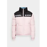 KARL KANI RETRO REVERSIBLE PUFFER SMILEY Μπουφάν διπλής όψης Μαύρο/ροζ