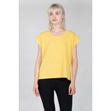 24COLOURS Κοντομάνικο Γυναικείο - Κίτρινο