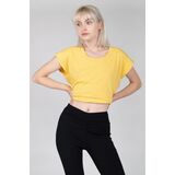 24COLOURS Κοντομάνικο Γυναικείο - Κίτρινο