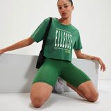 ELLESSE VOLIA Γυναικείο Κοντομάνικο Crop - Πράσινο