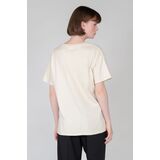24COLOURS Oversized Γυναικείο Κοντομάνικο - Μπεζ