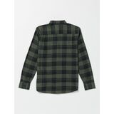 VOLCOM CADEN PLAID Ανδρικό Πουκάμισο - Μαύρο
