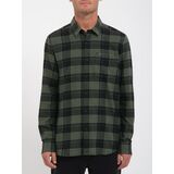 VOLCOM CADEN PLAID Ανδρικό Πουκάμισο - Μαύρο