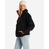 BILLABONG SWITCHBACK MOCK NECK Γυναικείο Φλις - Μαύρο