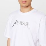 KARL KANI WOVEN SIGNATURE METAVERSE Ανδρικό Κοντομάνικο - Λευκό