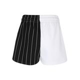 KARL KANI Signature Splid Pinstripe Γυναικειο Σορτς - Λευκό/Μαύρο
