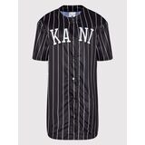 KARL KANI College Pinstripe Baseball Γυναικείο Φόρεμα - Μαύρο