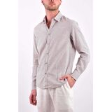 SSEINSE Camicia M/L Ανδρικό Πουκάμισο - Καφέ