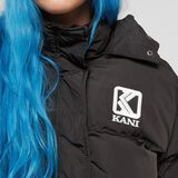 KARL KANI KARL KANI OG HOODED LONG PUFFER Μπουφάν Γυναικείο - Μαύρο