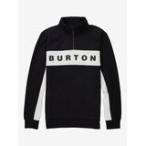 BURTON Burton Lowball Quarter-Zip Ανδρικό Φούτερ - Μαύρο