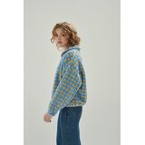 24COLOURS HALF ZIP SWEATER - Light Blue
