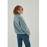 24COLOURS HALF ZIP SWEATER - Light Blue