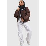 KARL KANI RETRO PAISLEY PUFFER Γυναικείο Μπουφάν Διπλής Όψης - Καφέ/Μαύρο