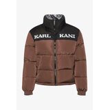 KARL KANI RETRO PAISLEY PUFFER Γυναικείο Μπουφάν Διπλής Όψης - Καφέ/Μαύρο