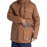 DC MAYBURY HOODED PARKA Ανδρικό Μπουφάν - Καφέ