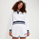 ELLESSE CROCETTA CROPPED Γυναικεία Μπλούζα - Λευκό