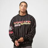 KARL KANI WOVEN SIGNATURE NIGHT RIDER PINSTRIPE Ανδρικό Φούτερ - Μαύρο