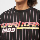 KARL KANI WOVEN SIGNATURE NIGHT RIDER PINSTRIPE Ανδρικό Φούτερ - Μαύρο