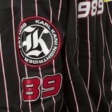 KARL KANI WOVEN SIGNATURE NIGHT RIDER PINSTRIPE Ανδρικό Φούτερ - Μαύρο